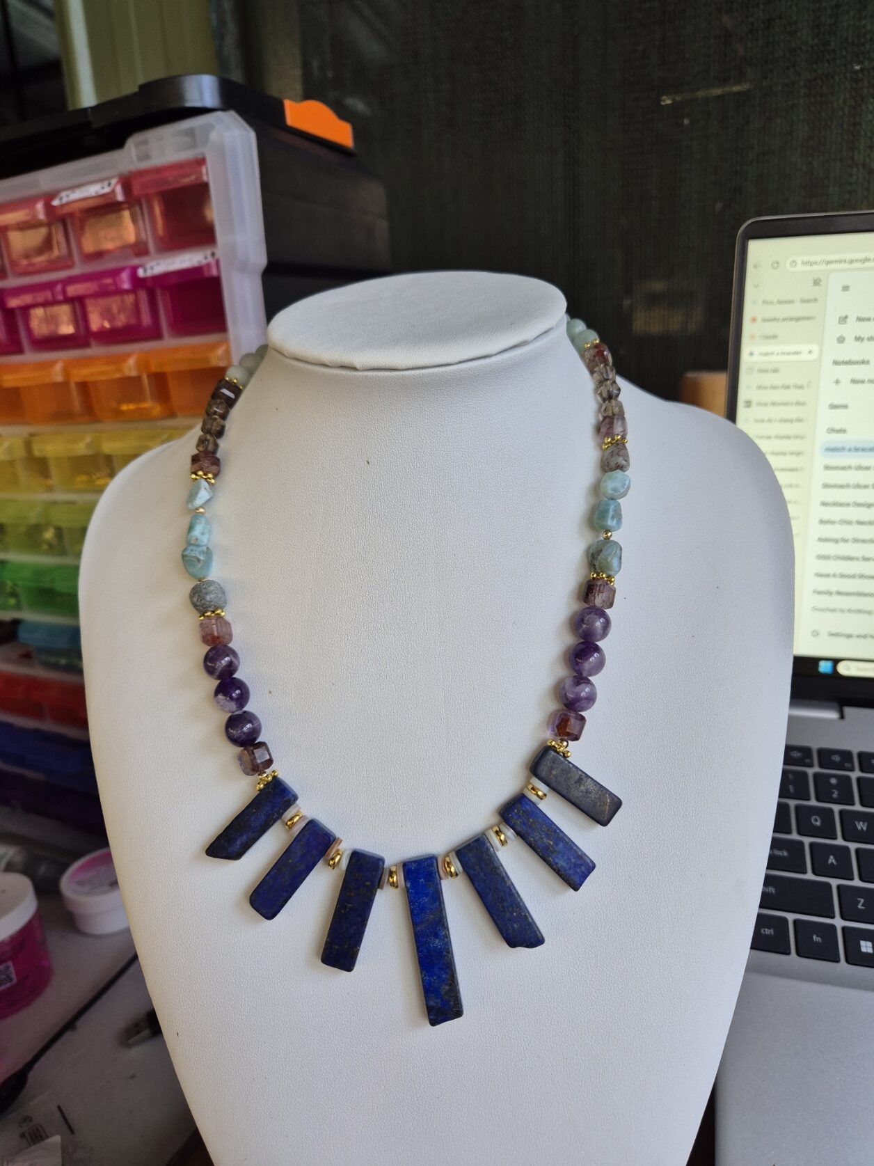 Midnight Lapis Necklace