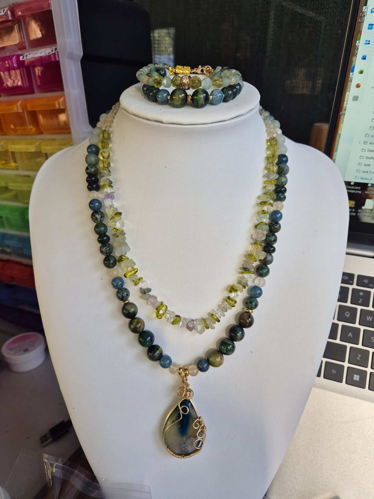 Lagoon Meridian Necklace