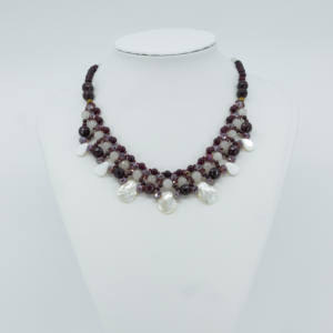 Garnet Glow Necklace