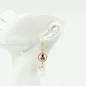 Ivory Ember Drop Earrings