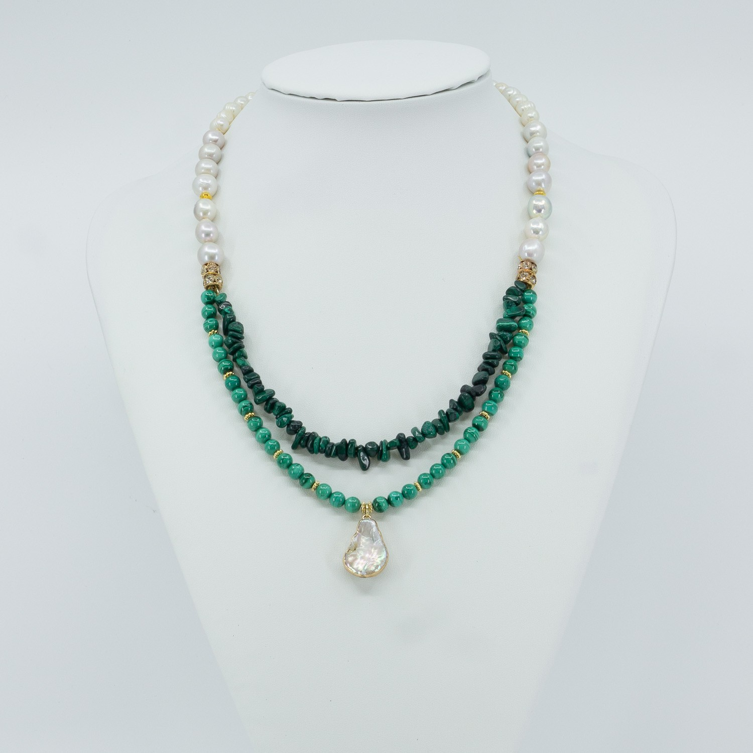 Moss & Moonlight Necklace