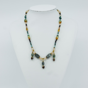 Peacock Moss Necklace