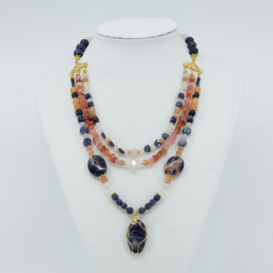 Sodalite Blush Necklace