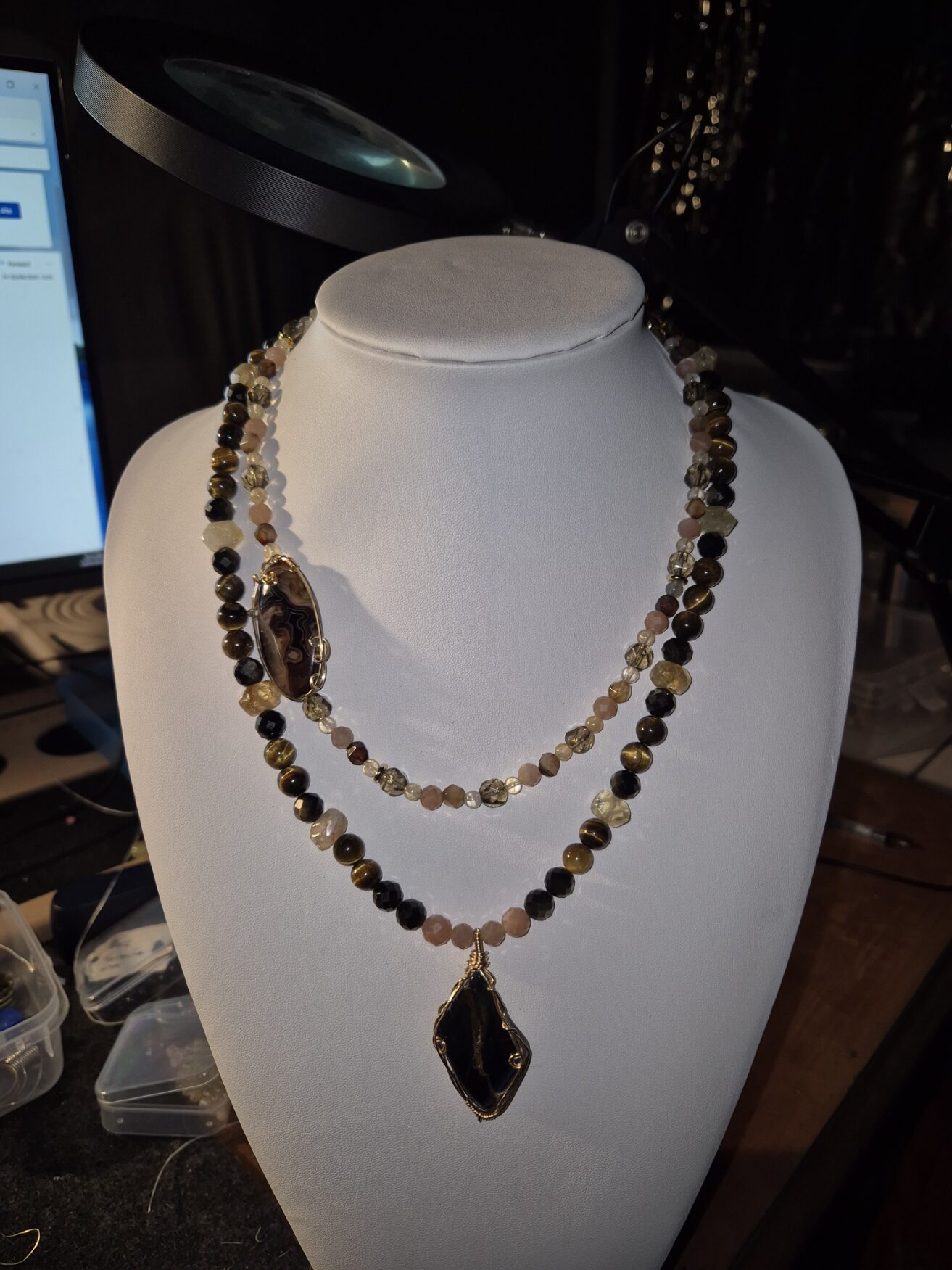 Shifting Sands Necklace